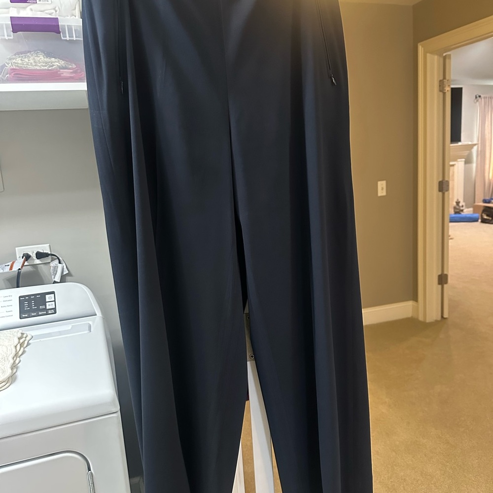 ANN MASHBURN deep navy Trousers